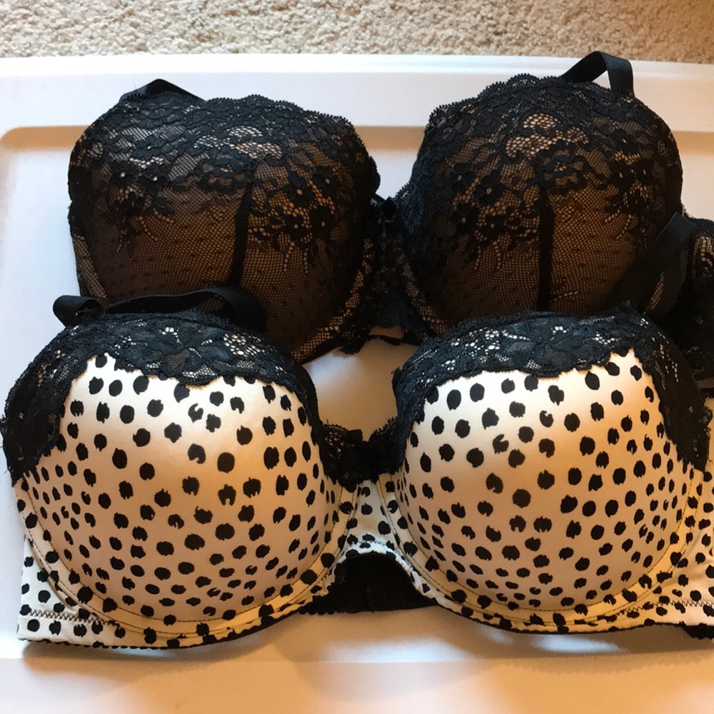 Favorite balconette push-up bra 38D